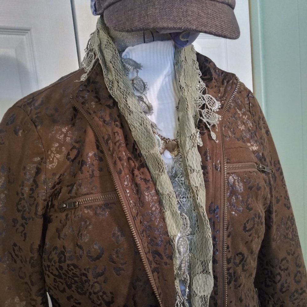 1721 Size Pm Multiples Upcycled Tunic Jacket - image 3
